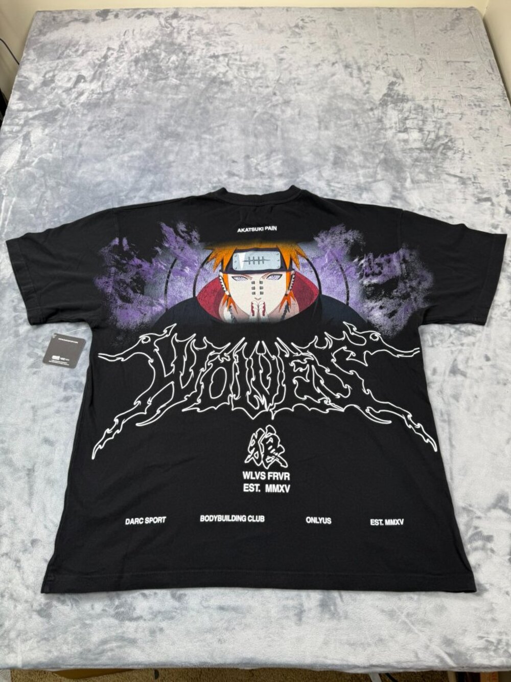 Darc Sport Naruto Shippuden Pain T-Shirt Size M NWT